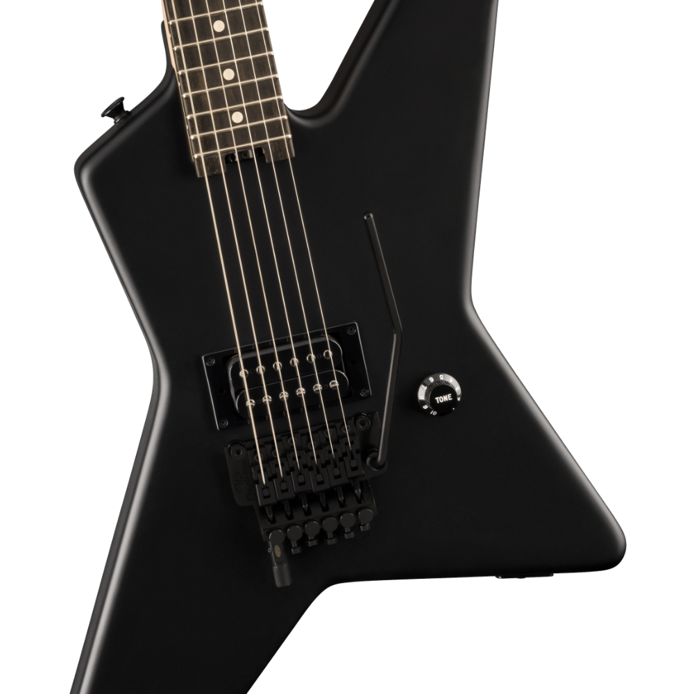 EVH イーブイエイチ Limited Edition Star Stealth Black エレキギター ボディ画像