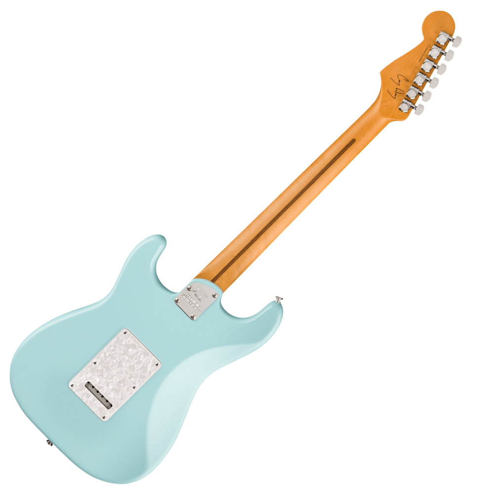 Fender フェンダー Cory Wong Stratocaster Daphne Blue エレキギター 本体裏画像