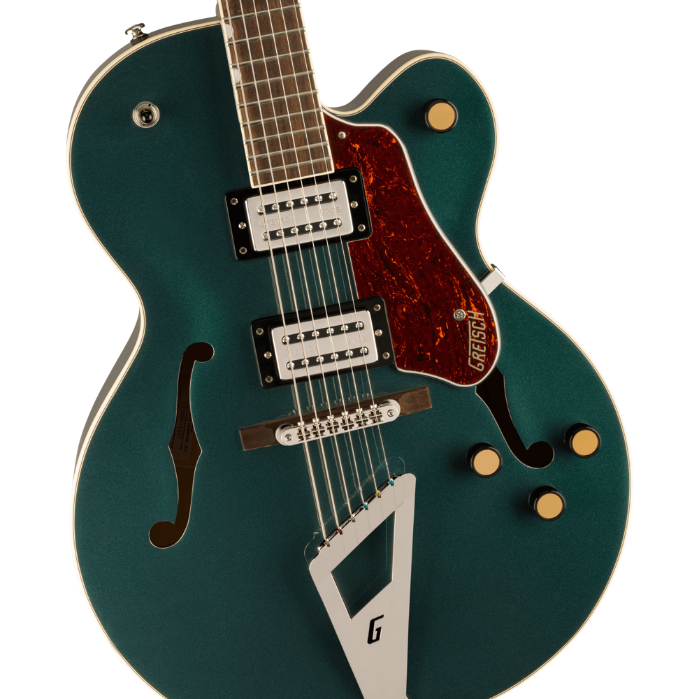 GRETSCH グレッチ G2420 Streamliner Hollow Body with Chromatic II Cadillac Green エレキギター ボディ画像