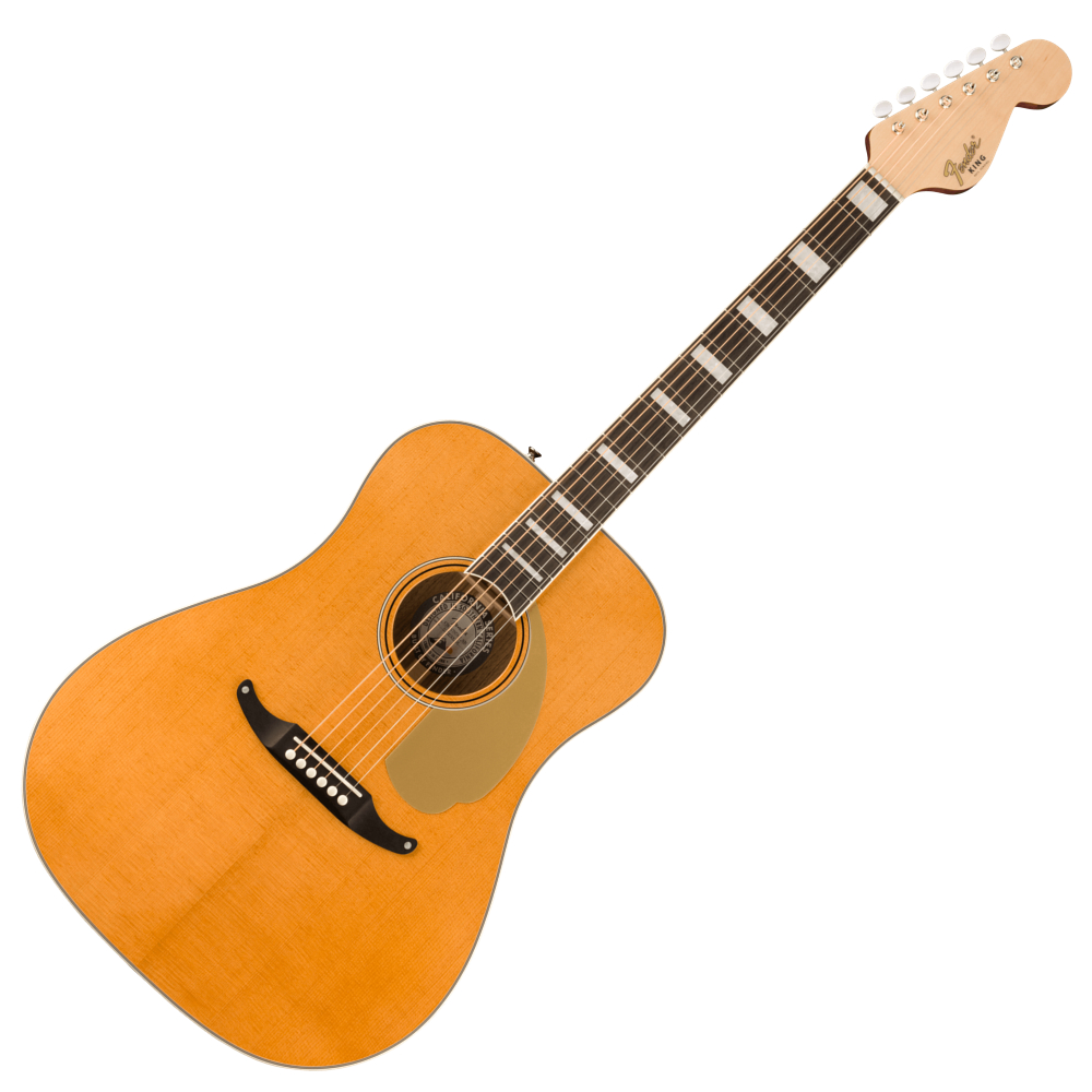Fender フェンダー KING VINTAGE AGN W/C Aged Natural エレアコ アコースティックギター