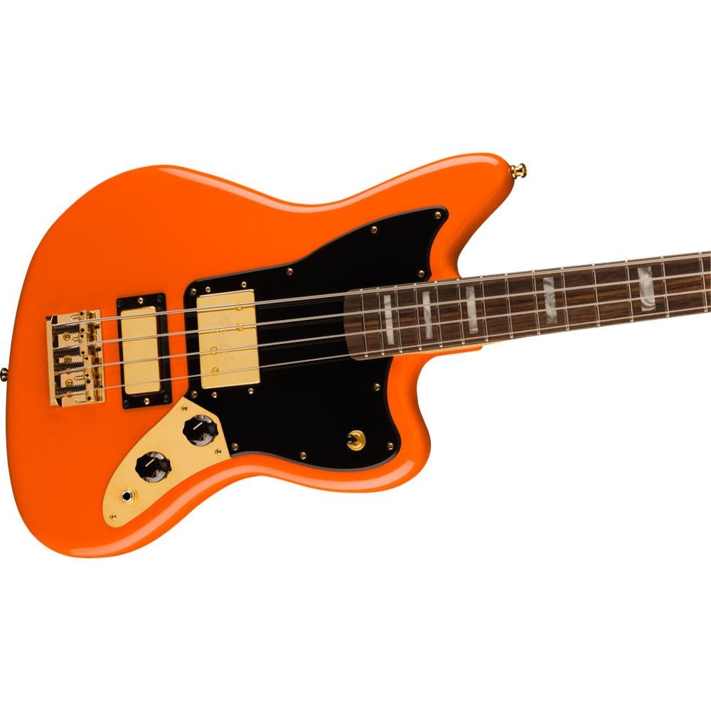Fender フェンダー Limited Edition Mike Kerr Jaguar Bass Rosewood Fingerboard Tigerʼs Blood Orangel エレキベース ボディトップ