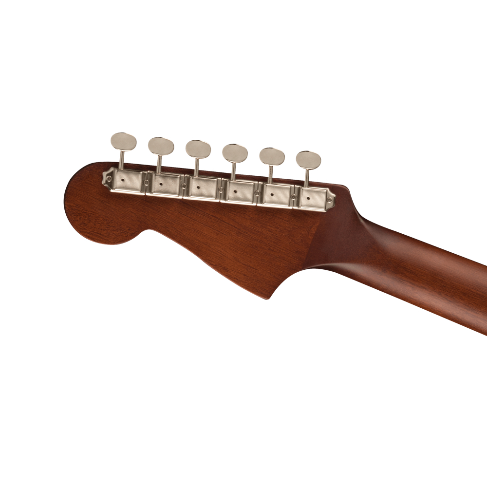 Fender フェンダー MALIBU PLAYER OWT WN Olympic White エレアコ アコースティックギター ヘッド画像