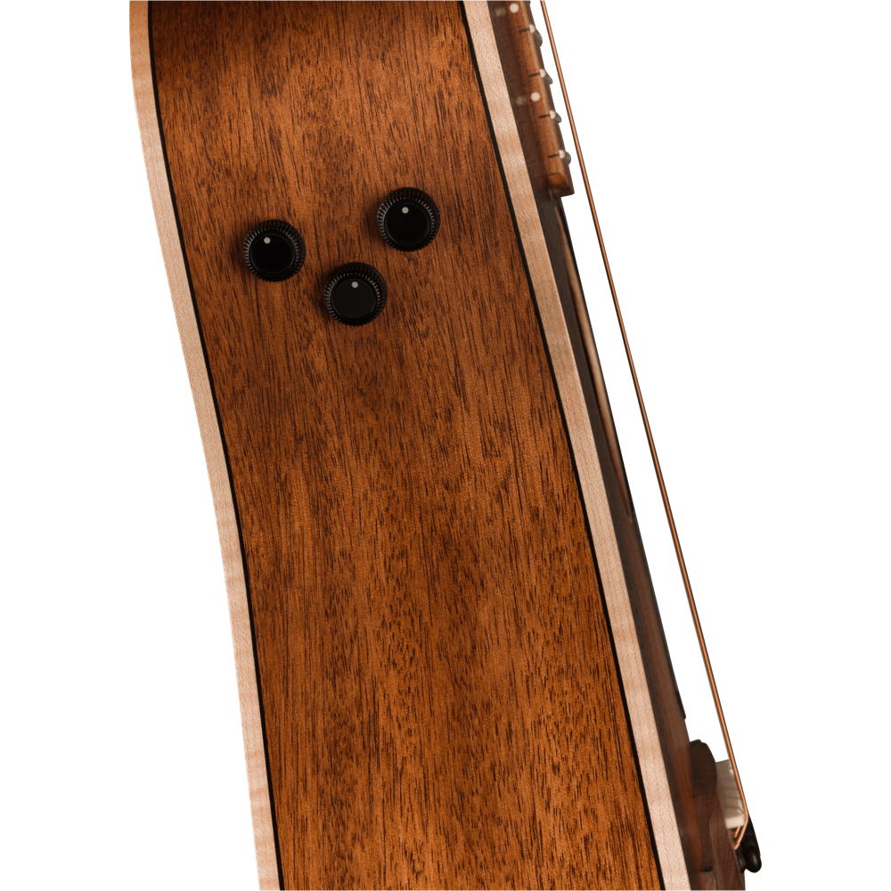 Fender フェンダー MALIBU SPECIAL HSB MAH W/BAG PF Honey Burst エレアコ アコースティックギター ボディ画像