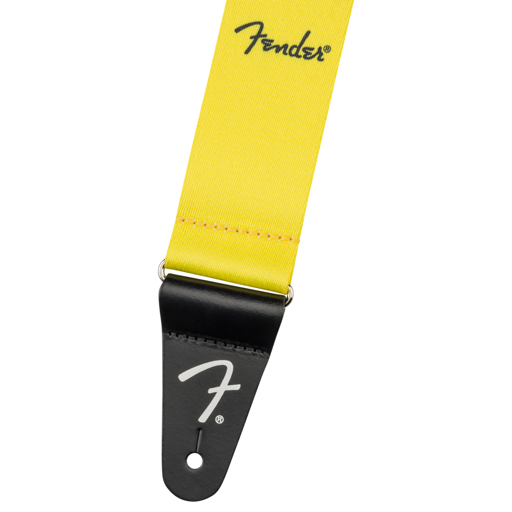 Fender フェンダー Tom DeLonge To The Stars Straps グラフィティーイエロー ギターストラップ ナイロン 本体画像