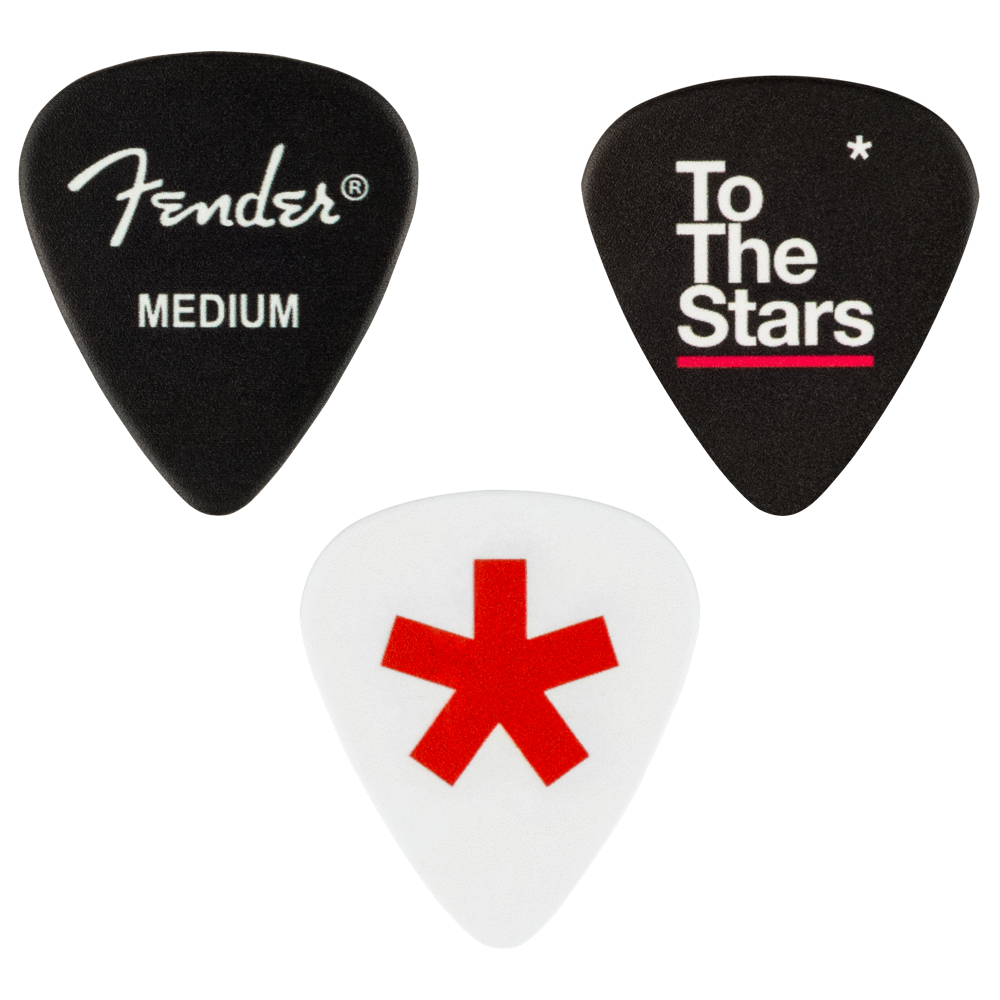 Fender フェンダー Tom DeLonge 351 Celluloid Picks 6枚パック ギターピック 本体画像