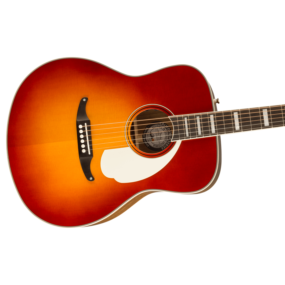 Fender フェンダー PALOMINO VINTAGE SSB W/C Sienna Sunburst エレアコ アコースティックギター ボディ画像
