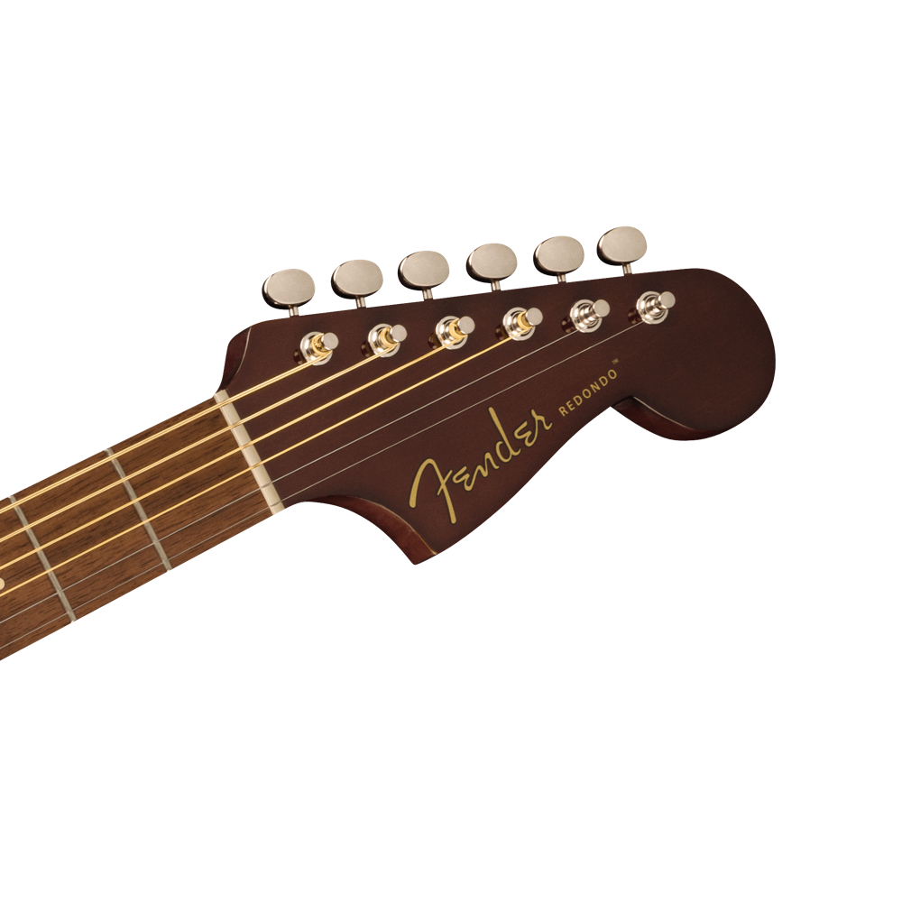 Fender フェンダー REDONDO PLAYER NAT WN Natural エレアコ アコースティックギター ヘッド画像
