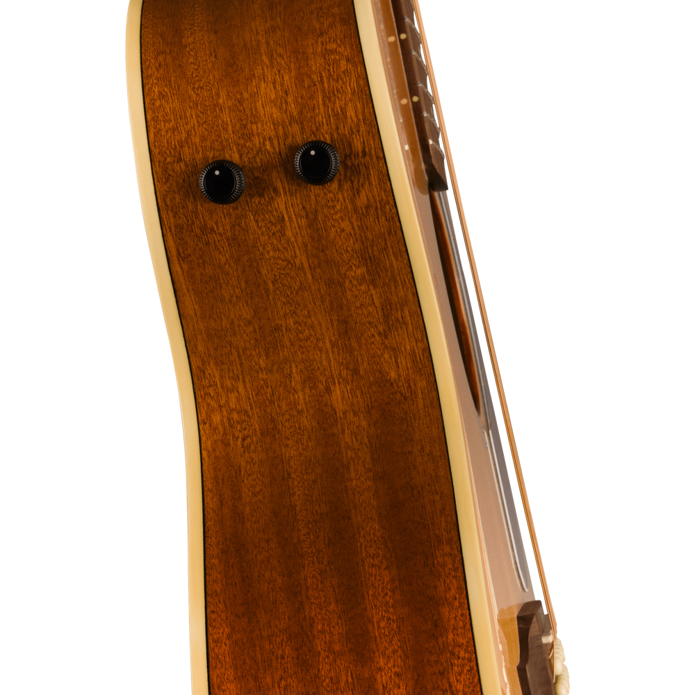 Fender フェンダー VILLAGER 12-STRING AGN W/BAG WN Aged Natural エレアコ アコースティックギター ボディ画像