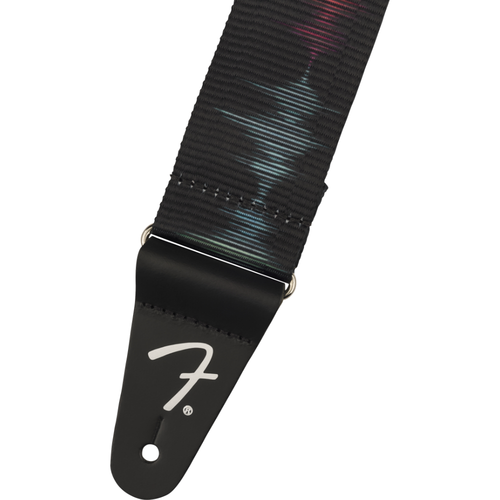 Fender フェンダー Retro Sound Wave Strap ギターストラップ ストラップエンド画像