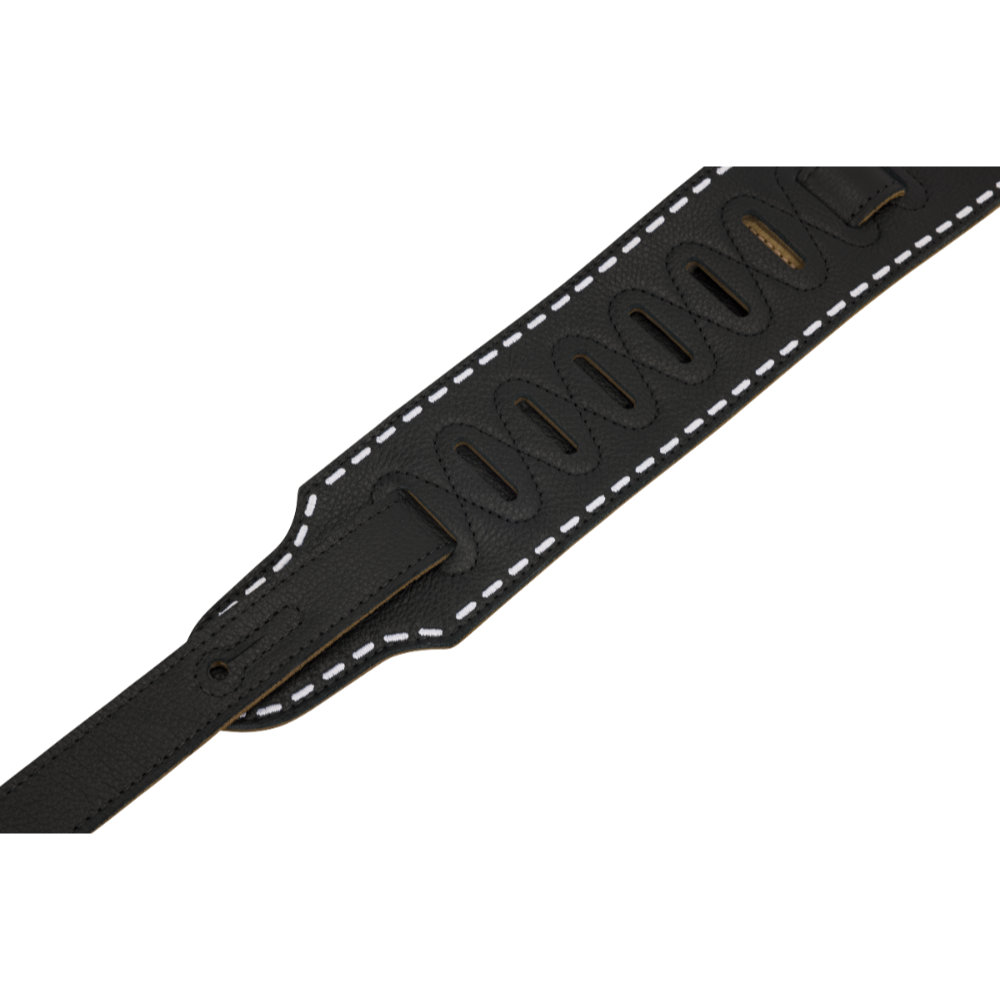 Fender フェンダー Waylon Jennings Signature Strap Black ギターストラップ プレミアムスエード裏地