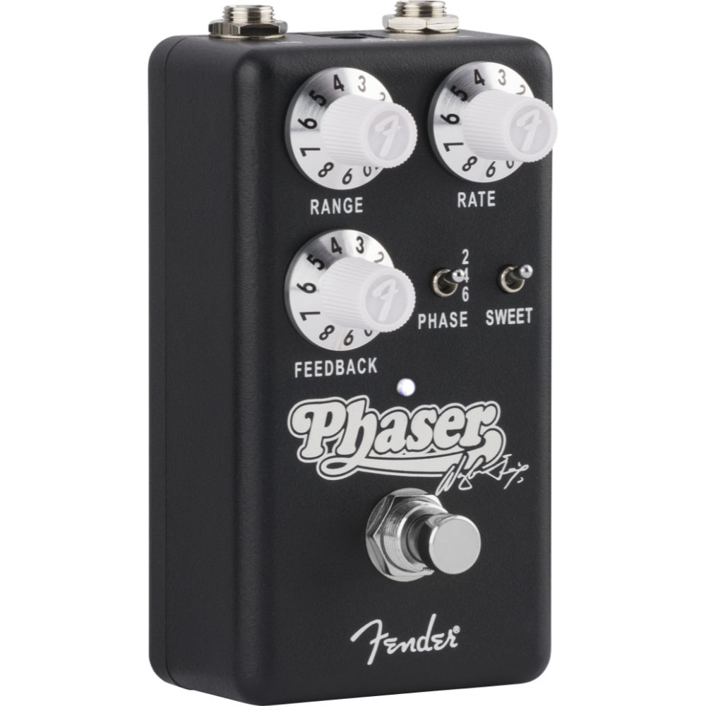 Fender フェンダー Waylon Jennings Phaser フェイザー ギターエフェクター 左サイドから正面