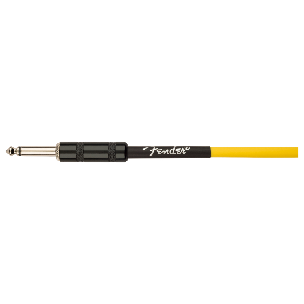 Fender フェンダー Tom DeLonge To The Stars Instrument Cable Graﬃti Yellow 3m ギターケーブル ギターシールド 本体画像