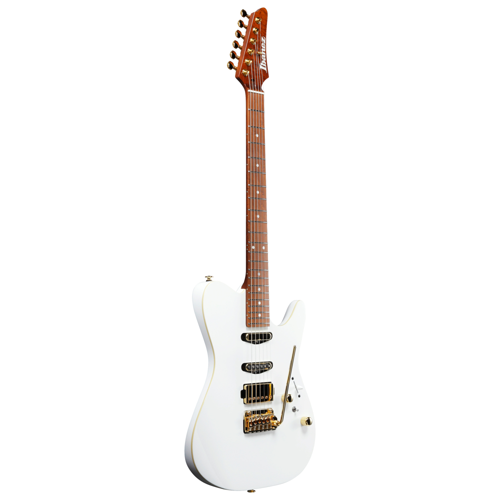 IBANEZ アイバニーズ LB1-WH エレキギター 本体斜画像