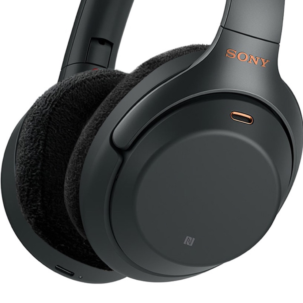 Dekoni Audio デコニオーディオ EPZ-WH1000XM3-CHS Sony WH1000Xm3ヘッドホン用イヤーパッド 使用例画像2