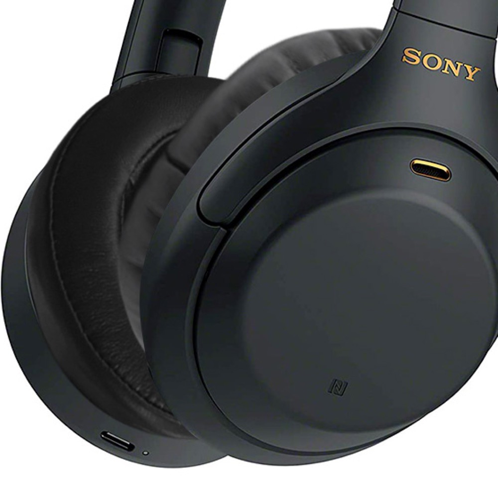 Dekoni Audio デコニオーディオ EPZ-XM4-CHL-D Sony WH1000Xm4ヘッドホン用イヤーパッド 使用例画像2