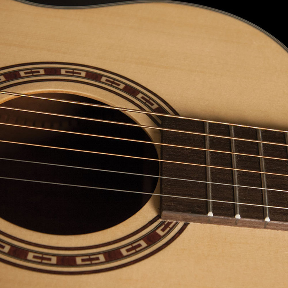 Washburn ワッシュバーン G-MINI 5 Natural アコースティックギター サウンドホール、ロゼッタ