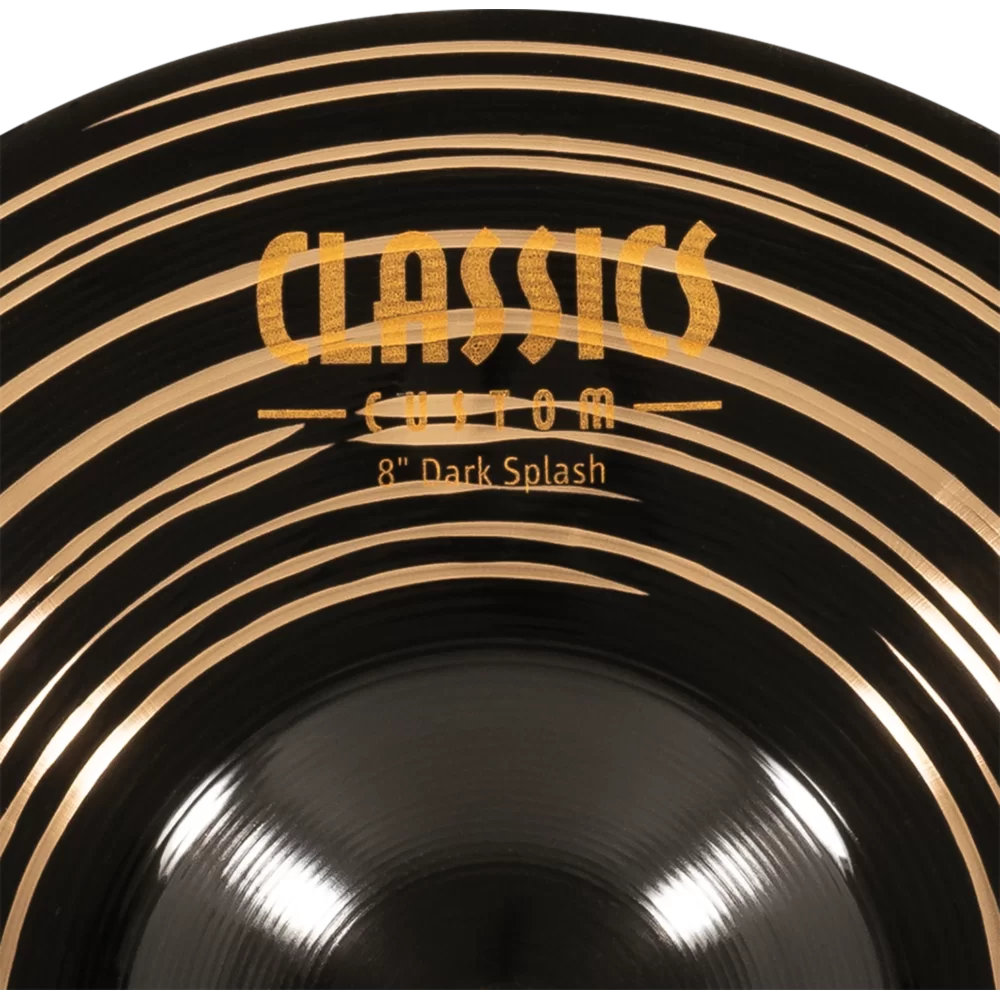 MEINL マイネル CC8DAS Classics Custom Dark 8” Splash スプラッシュシンバル ロゴ