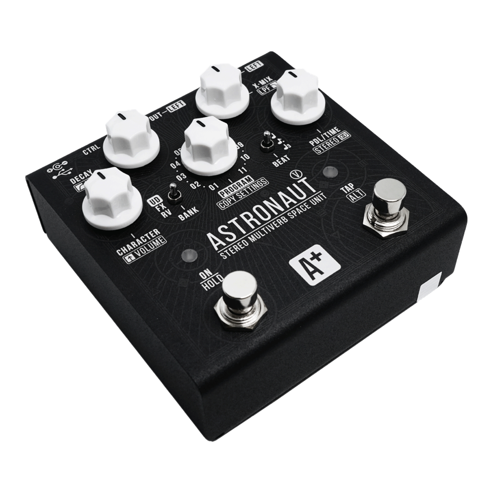 Shift Line シフトライン Astronaut V リバーブ ギターエフェクター 本体斜画像