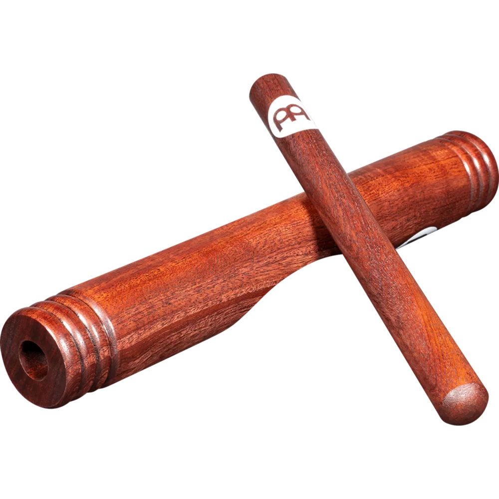 MEINL マイネル CL3RW african hollowed redwood クラベス 90°に重ねた状態