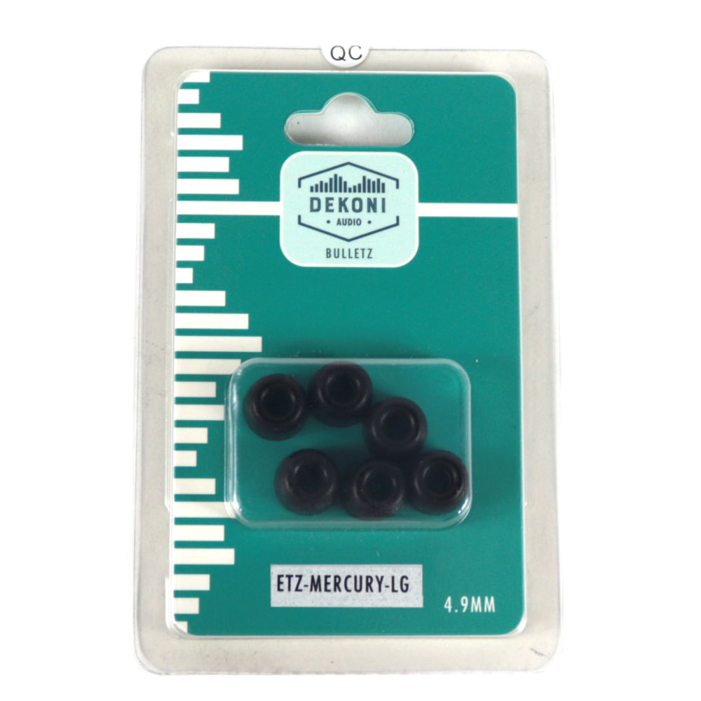 Dekoni Audio デコニオーディオ ETZ-MERCURY-LG BULLETZ MERCURY イヤーチップ Lサイズ 3ペア