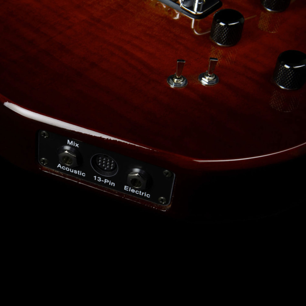 Godin ゴダン xtSA Flame Lightburst エレキギター インプット画像