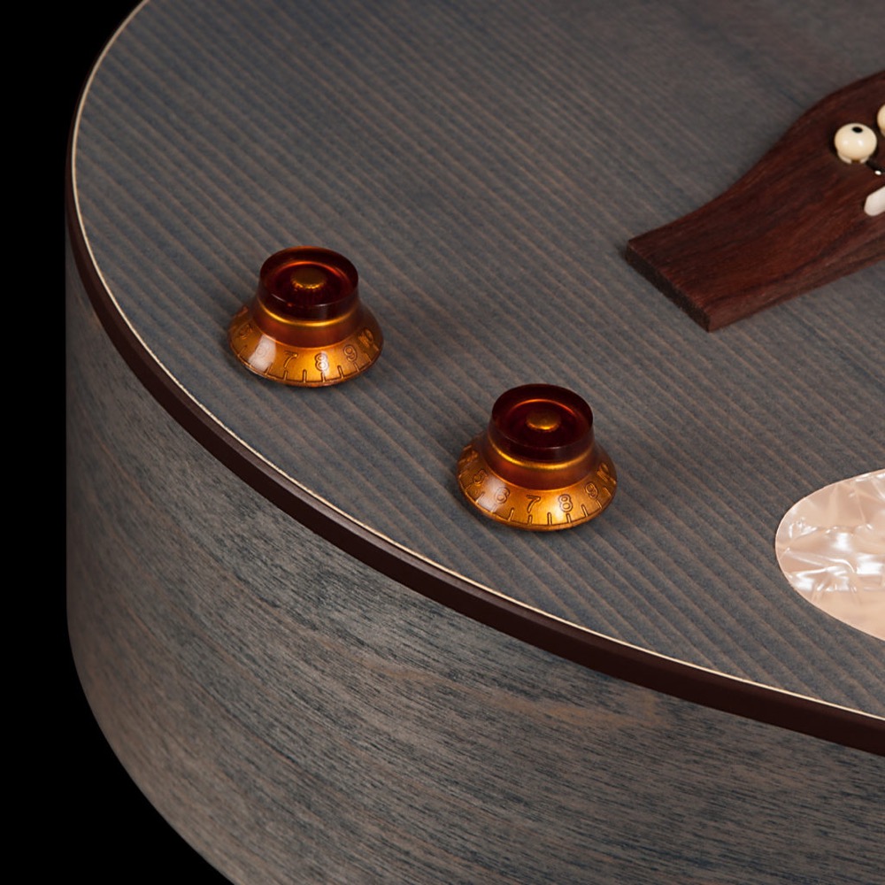 Art&Lutherie アートアンドルシアー Roadhouse Denim Blue Q-Discrete エレクトリックアコースティックギター コントロール画像