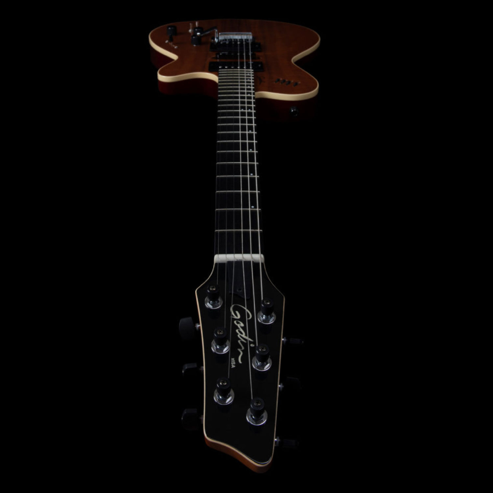 Godin ゴダン xtSA Koa Extreme HG エレキギター ヘッド画像