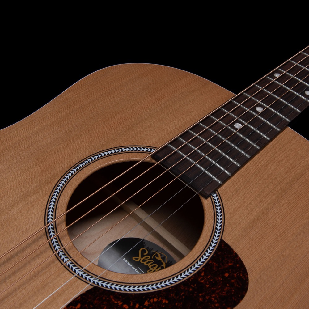 seagull シーガル S6 CEDAR ORIGINAL SLIM アコースティックギター ホール画像