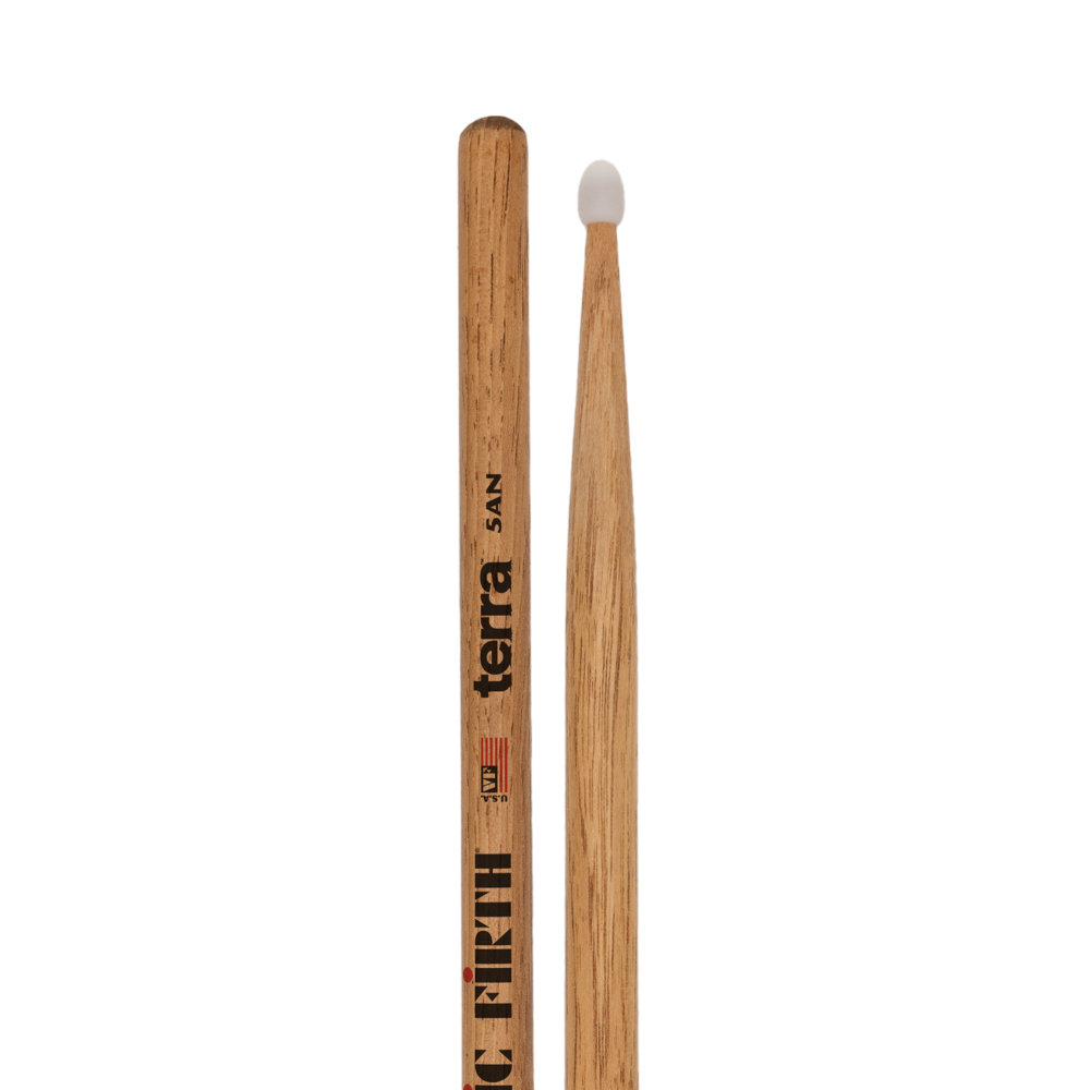 VIC FIRTH ヴィックファース VIC-5ATN TERRA ドラムスティック ロゴとチップ
