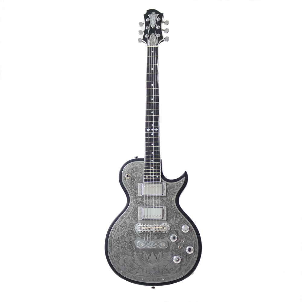 ZEMAITIS ゼマイティス THE PORTRAIT Metal Front HISASHI Signature Model Black エレキギター