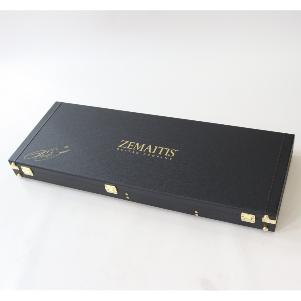 ZEMAITIS ゼマイティス THE PORTRAIT Metal Front HISASHI Signature Model Black エレキギター ハードケース
