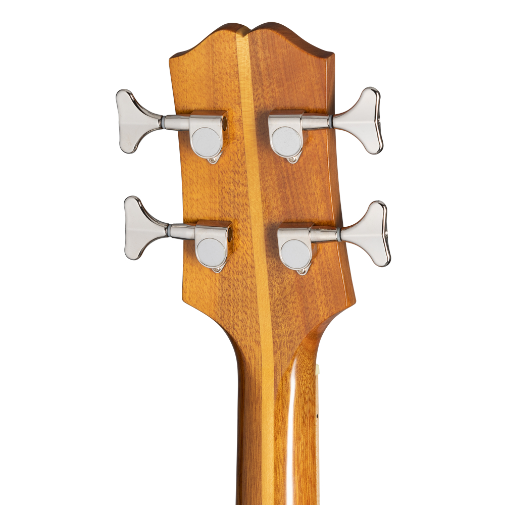 Epiphone エピフォン  El Capitan J-200 Studio Bass Aged Vintage Natural アコースティックベース ヘッド画像