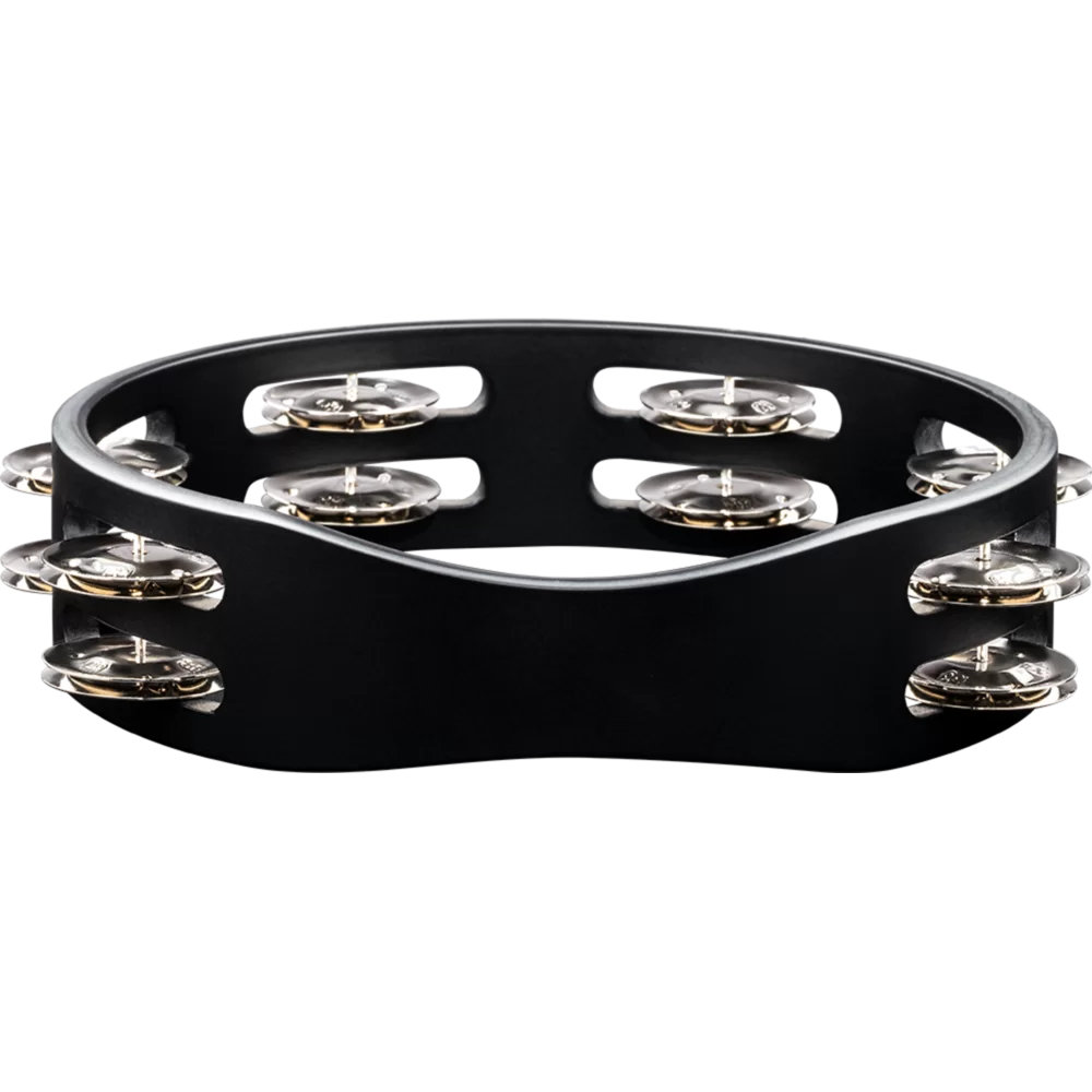 MEINL マイネル CTA2S-BK  COMPACT WOOD TAMBOURINES コンパクトウッドタンバリン サイド、持ち手部分