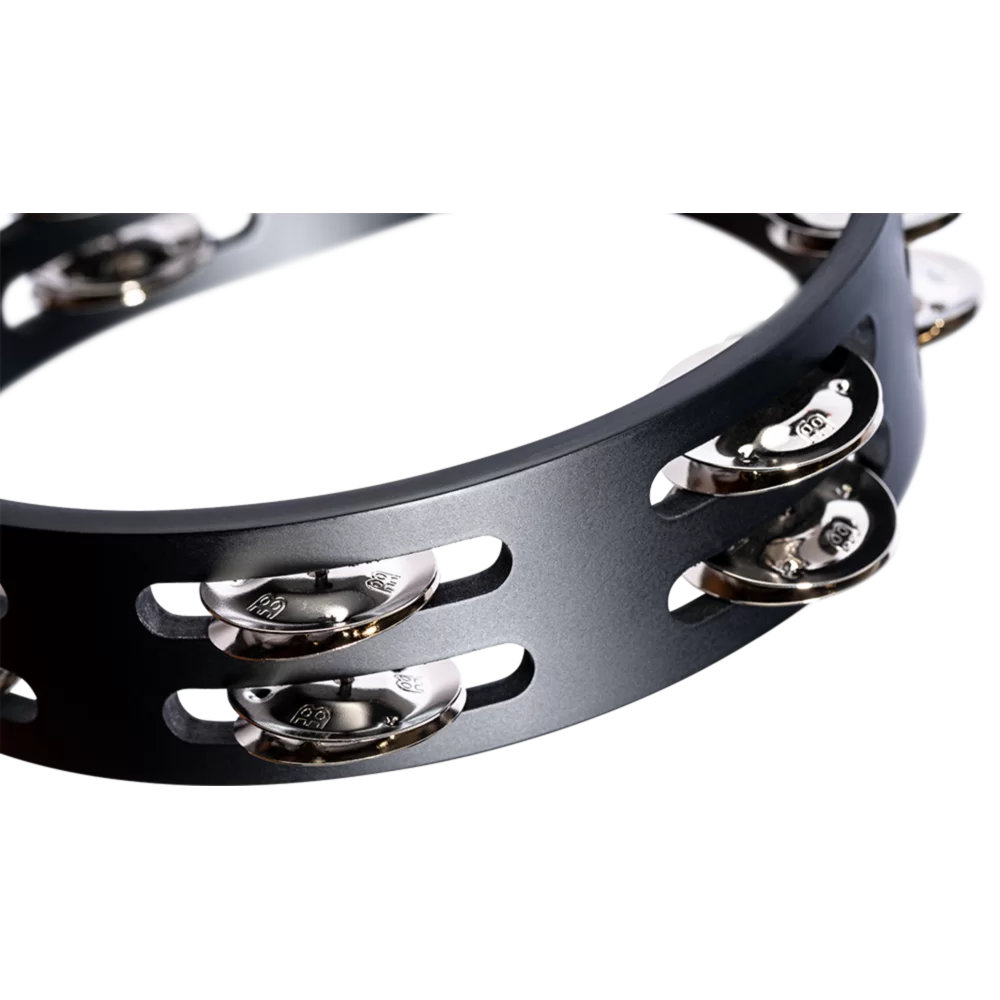MEINL マイネル CTA2S-BK  COMPACT WOOD TAMBOURINES コンパクトウッドタンバリン サイド、ジングル