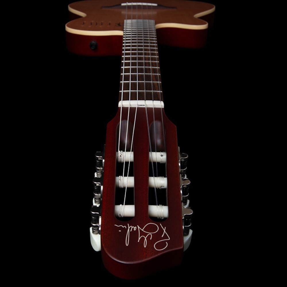 Godin ゴダン Multiac Nylon Encore Left-Handed レフトハンドモデル ナイロン弦 エレガットギター ヘッド画像