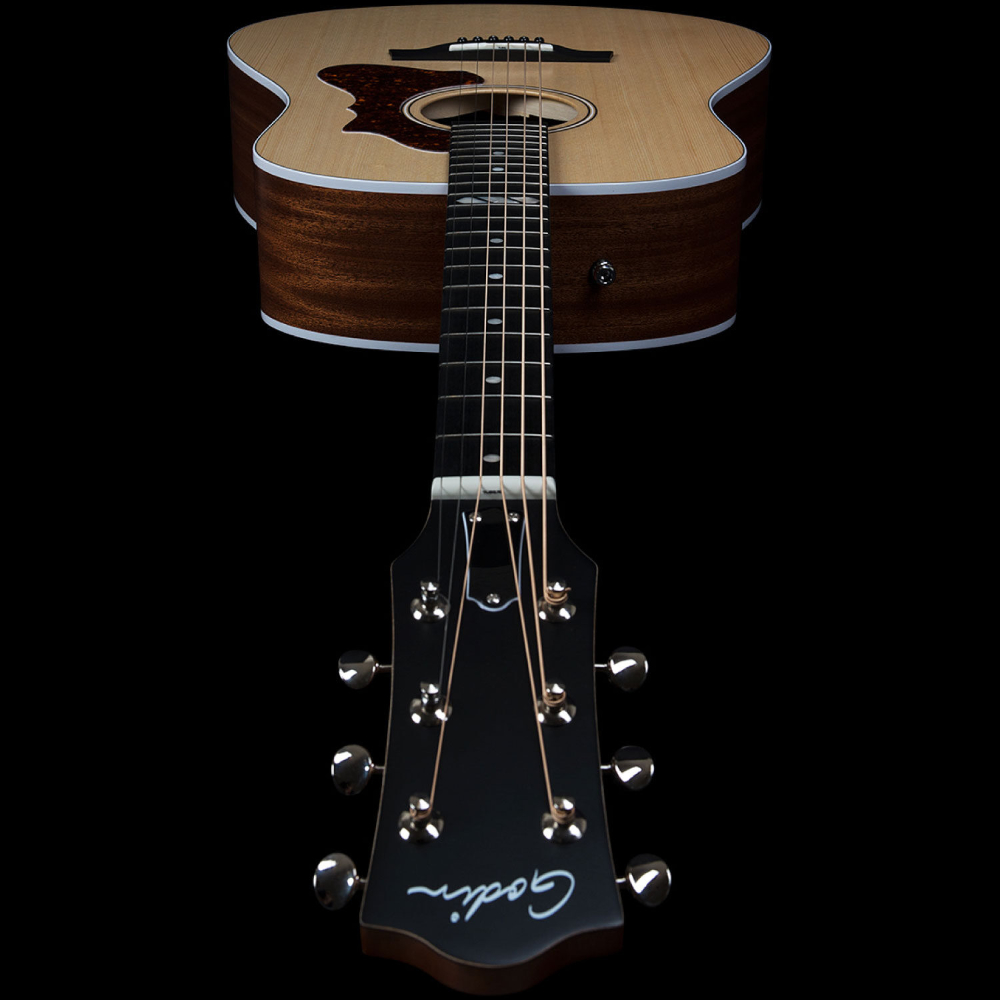 Godin ゴダン Metropolis Classic EQ エレクトリックアコースティックギター ヘッド画像