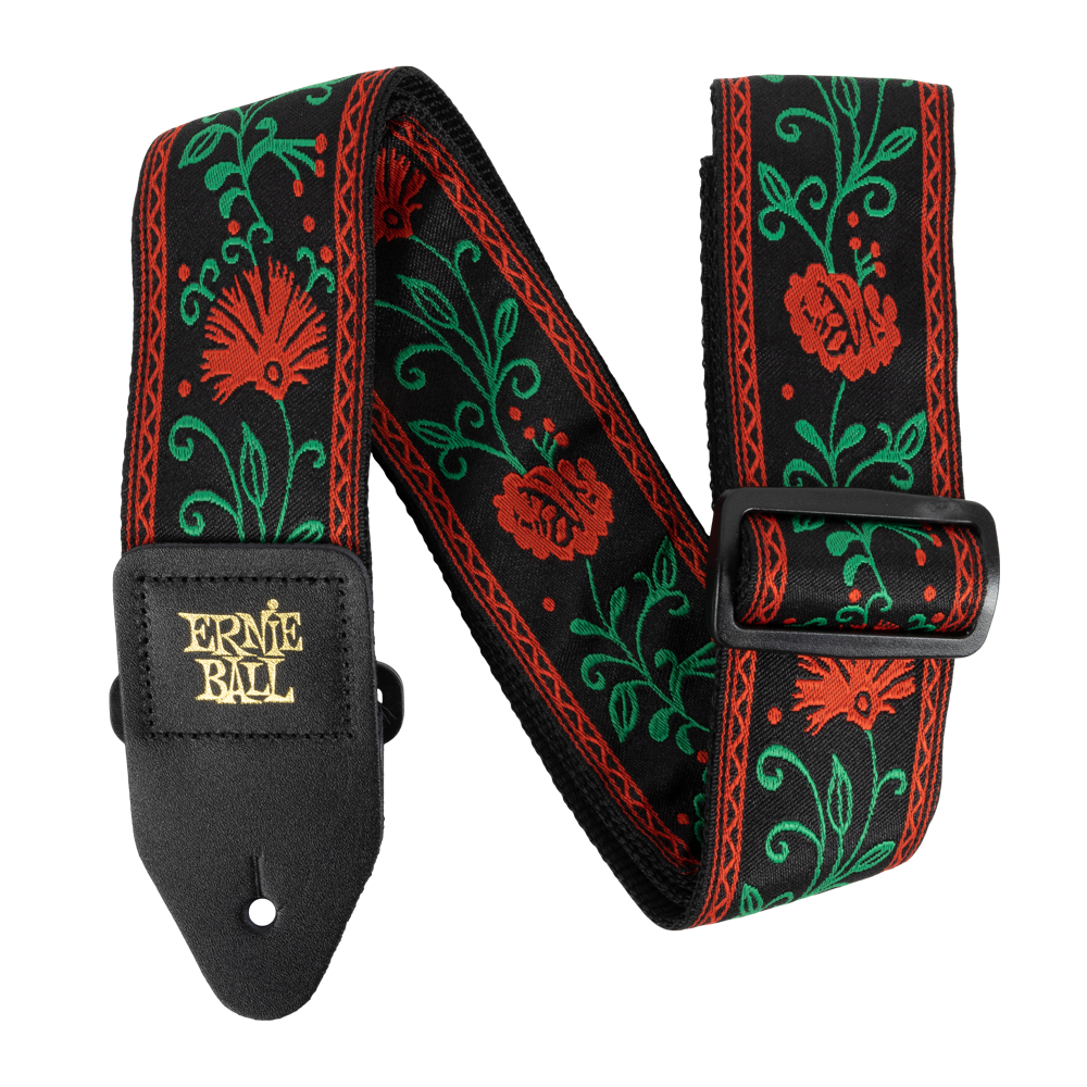 ERNIE BALL アーニーボール 5361 WESTERN ROSE Jacquard Strap ギターストラップ
