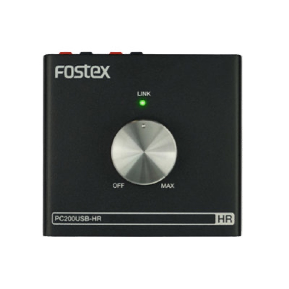 web総合楽器店　PC200USB-HR　フォステクス　FOSTEX　パーソナル・アンプ(ハイレゾ対応DAC内蔵パーソナル・アンプ)