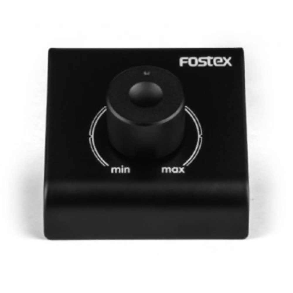 FOSTEX フォステクス PC-1e B ボリュームコントローラー ブラック 本体正面