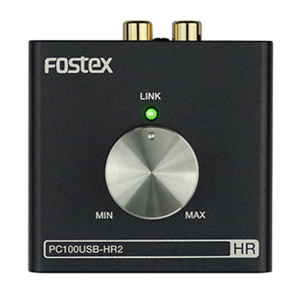 FOSTEX フォステクス PC100USB-HR2 ボリュームコントローラー 正面