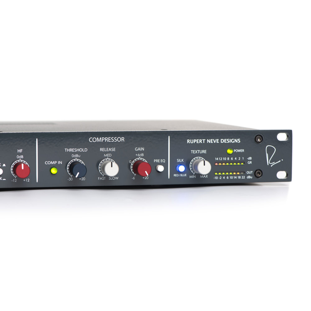 Rupert Neve Designs ルパートニーヴデザインズ Newton Channel チャンネルストリップ コンプレッサー部、レベルメーター