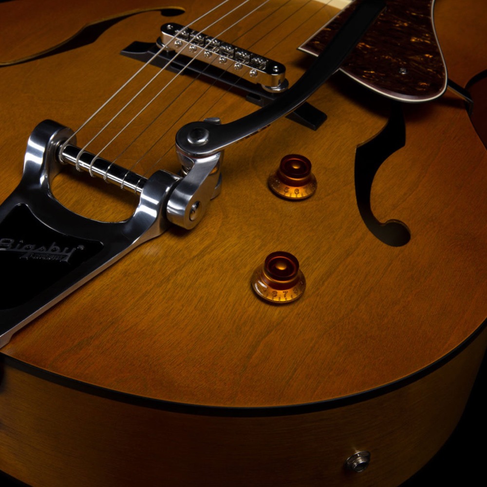 美品★ゴダン上位機種★Godin 5th Avenue Jumbo P-Rail Godin ゴダン 5th Avenue Jumbo P-Rail Harvest Gold エレキ