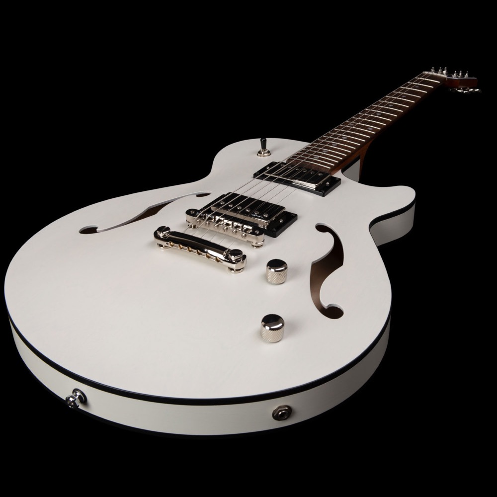 Godin ゴダン Montreal Premiere HT Trans White エレキギター 平置き画像