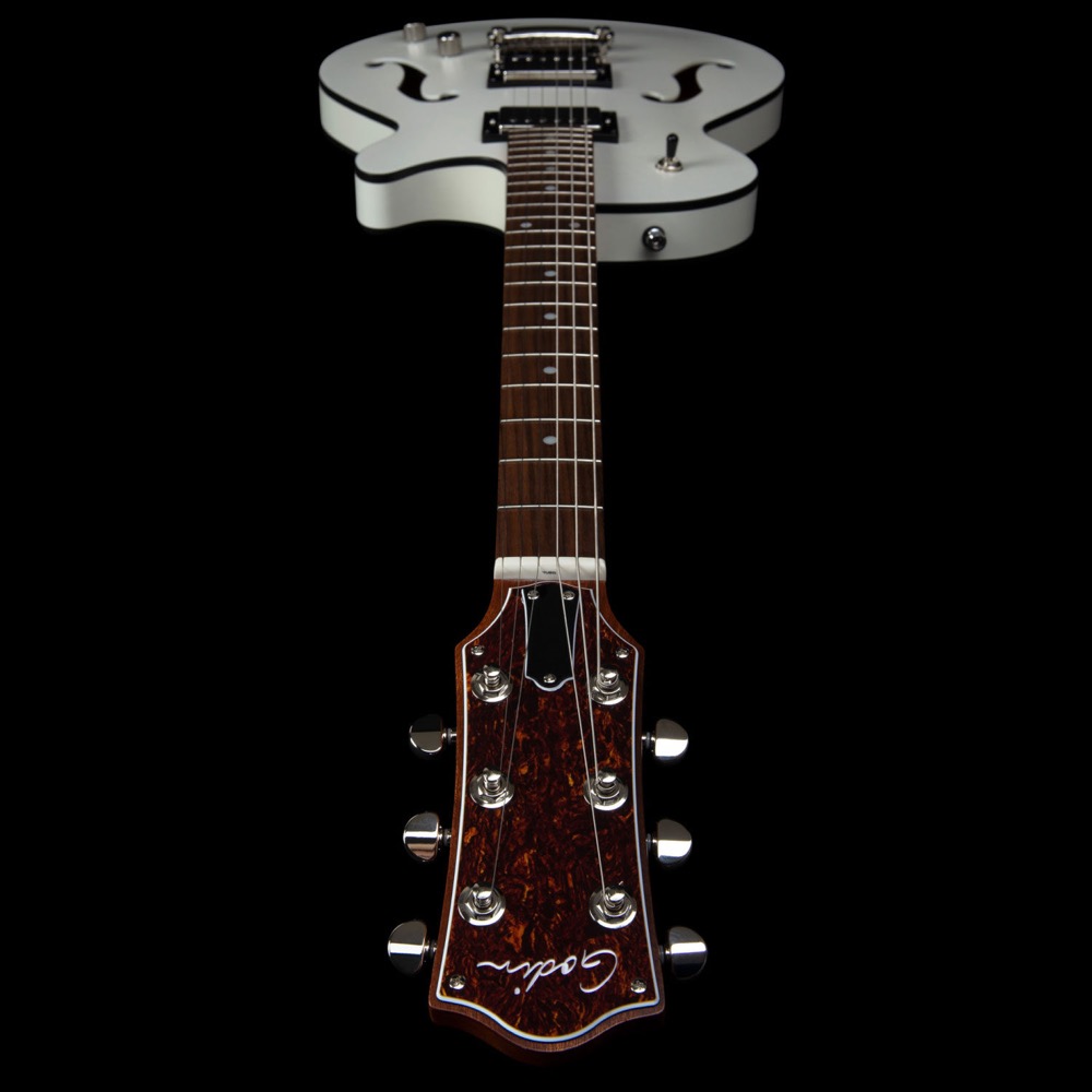 Godin ゴダン Montreal Premiere HT Trans White エレキギター ヘッド画像