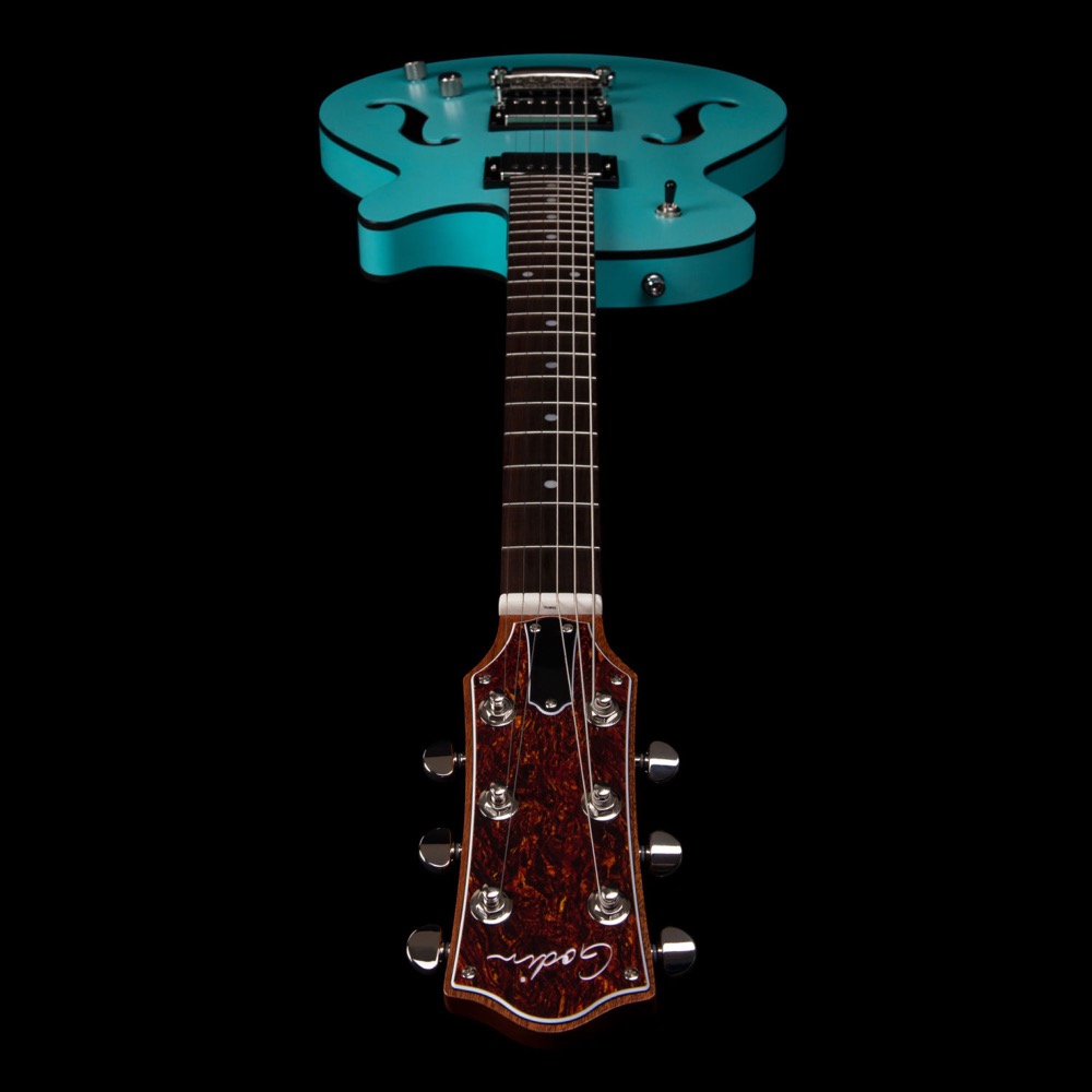 Godin ゴダン Montreal Premiere HT Laguna Blue エレキギター ヘッド画像