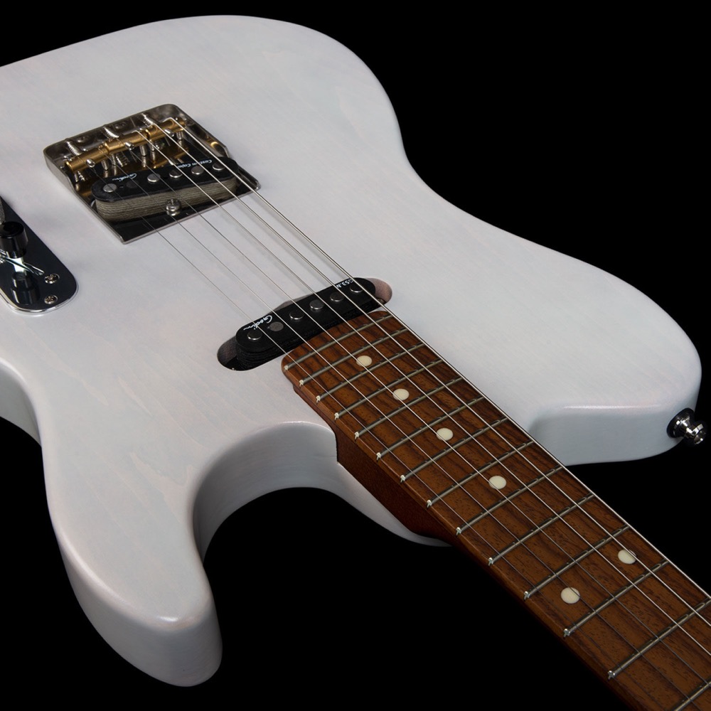 Godin ゴダン Stadium HT RN TRANS WHITE エレキギター 平置き画像