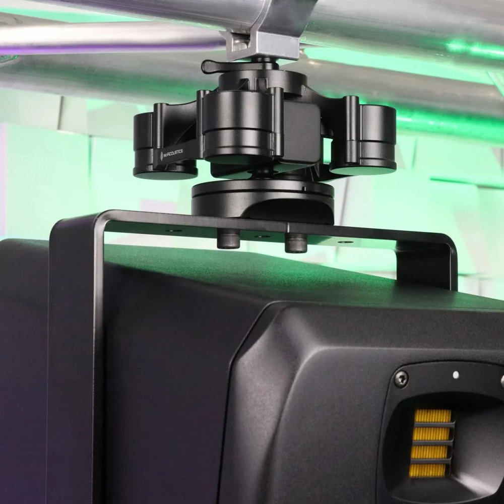 ISO ACOUSTICS V120 U-Bracket Adapter V120用Uブラケットアダプター 取り付けイメージ