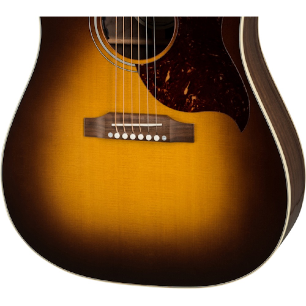Gibson ギブソン Hummingbird Studio Walnut Walnut Burst エレクトリックアコースティックギター ボディ画像