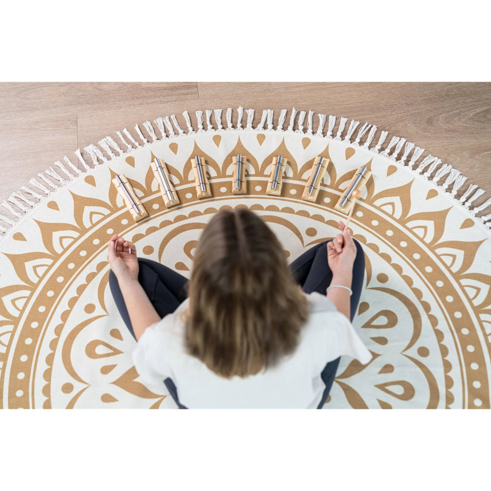 MEINL マイネル Sonic Energy EC-SET-CHA-7 ENERGY CHIME - CHAKRA SET エナジーチャイム 7個セット 演奏イメージ