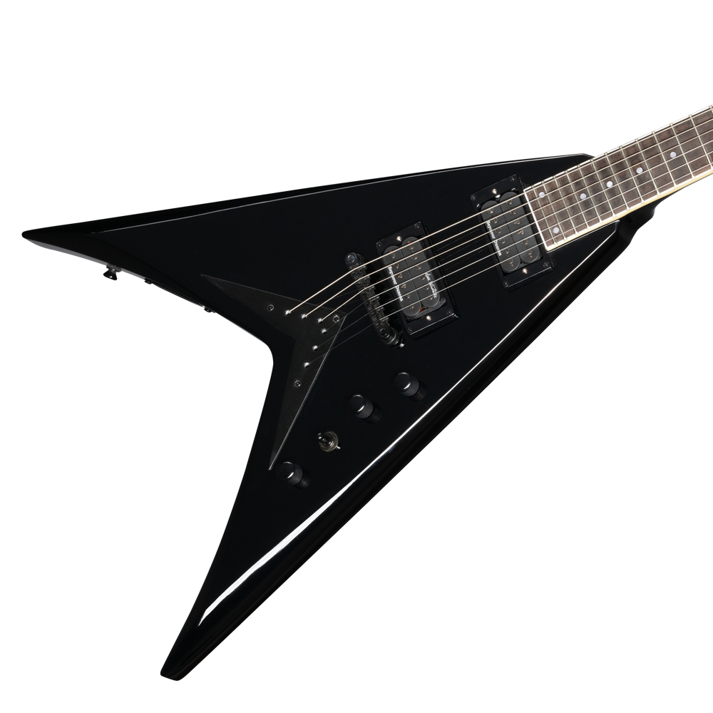 KRAMER クレイマー Dave Mustaine Vanguard Ebony エレキギター ボディ画像